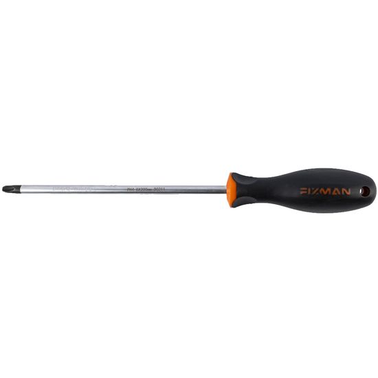 FIXMAN S/driver Phillips Ph4 8x200mm Crv With Ergonomic Handle